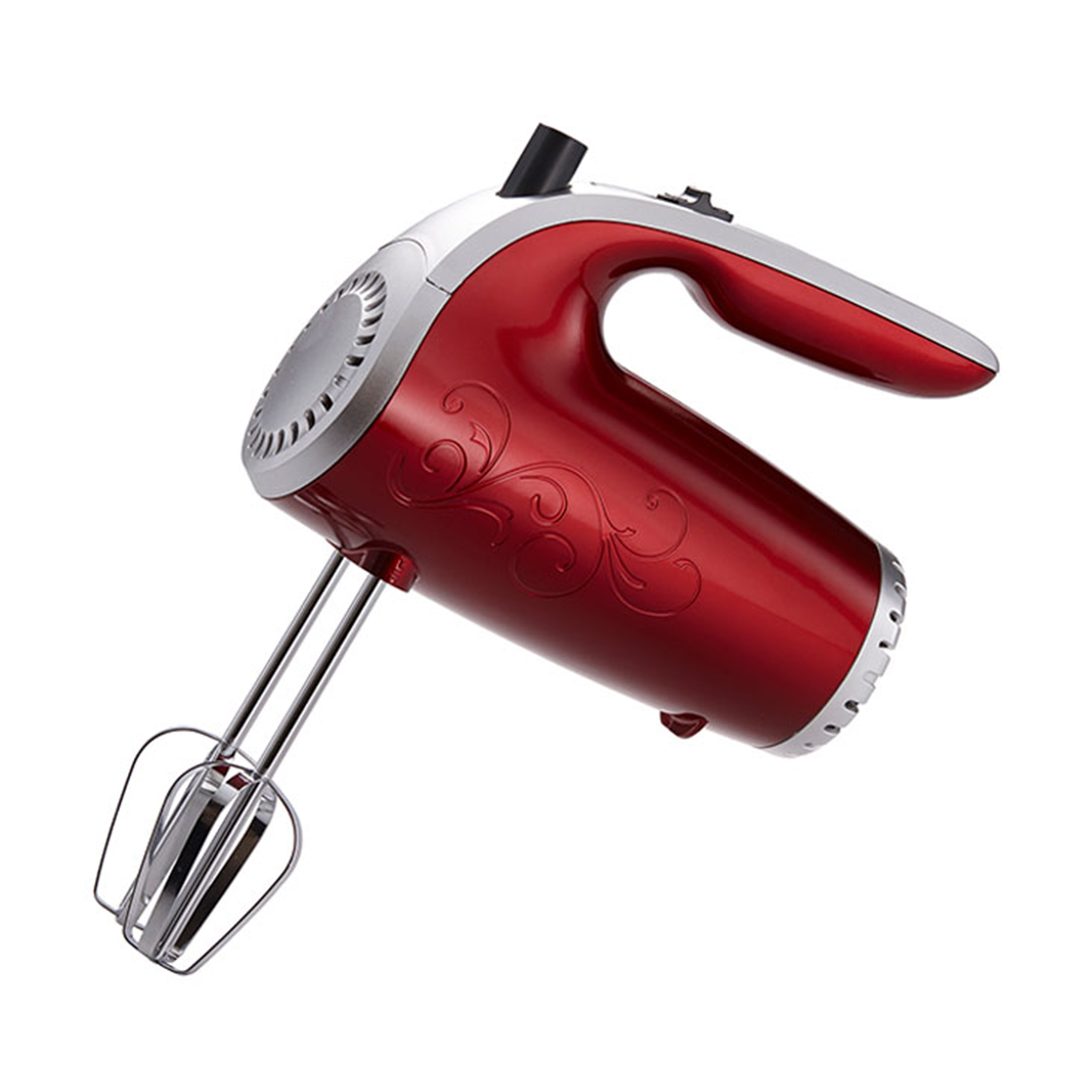 Brentwood 97096390M 5 Speed Hand Mixer- Red