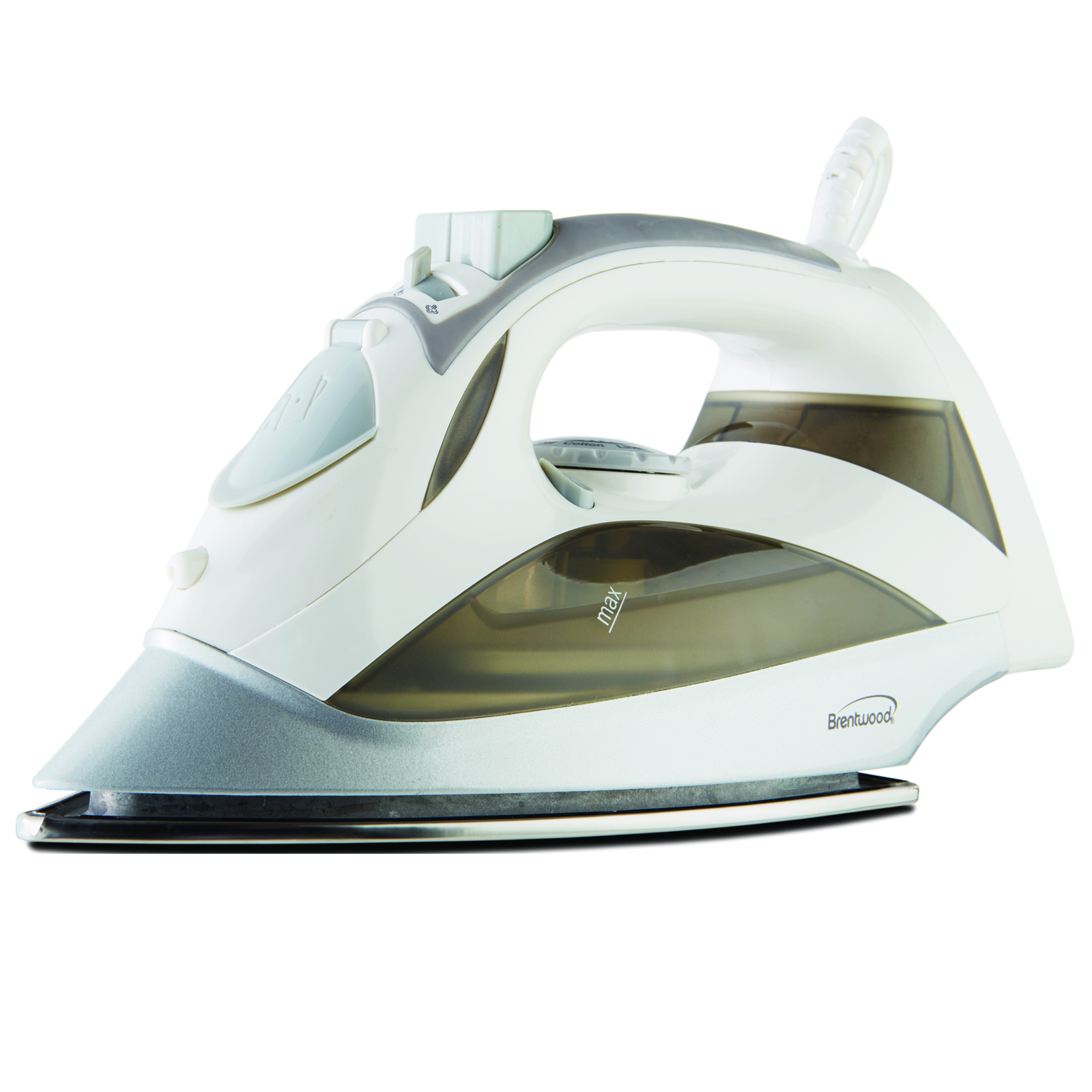 Brentwood 97094460M Steam Iron With Auto ShutOFF White