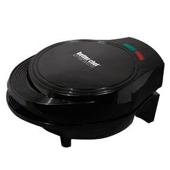 Better Chef Electric Double Omelet Maker in Black