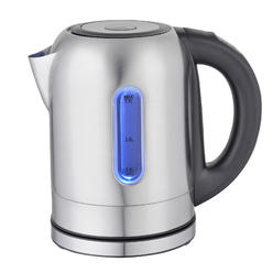 MegaChef 1.7Lt. Stainless Steel Electric Tea Kettle With 5 Preset Temps
