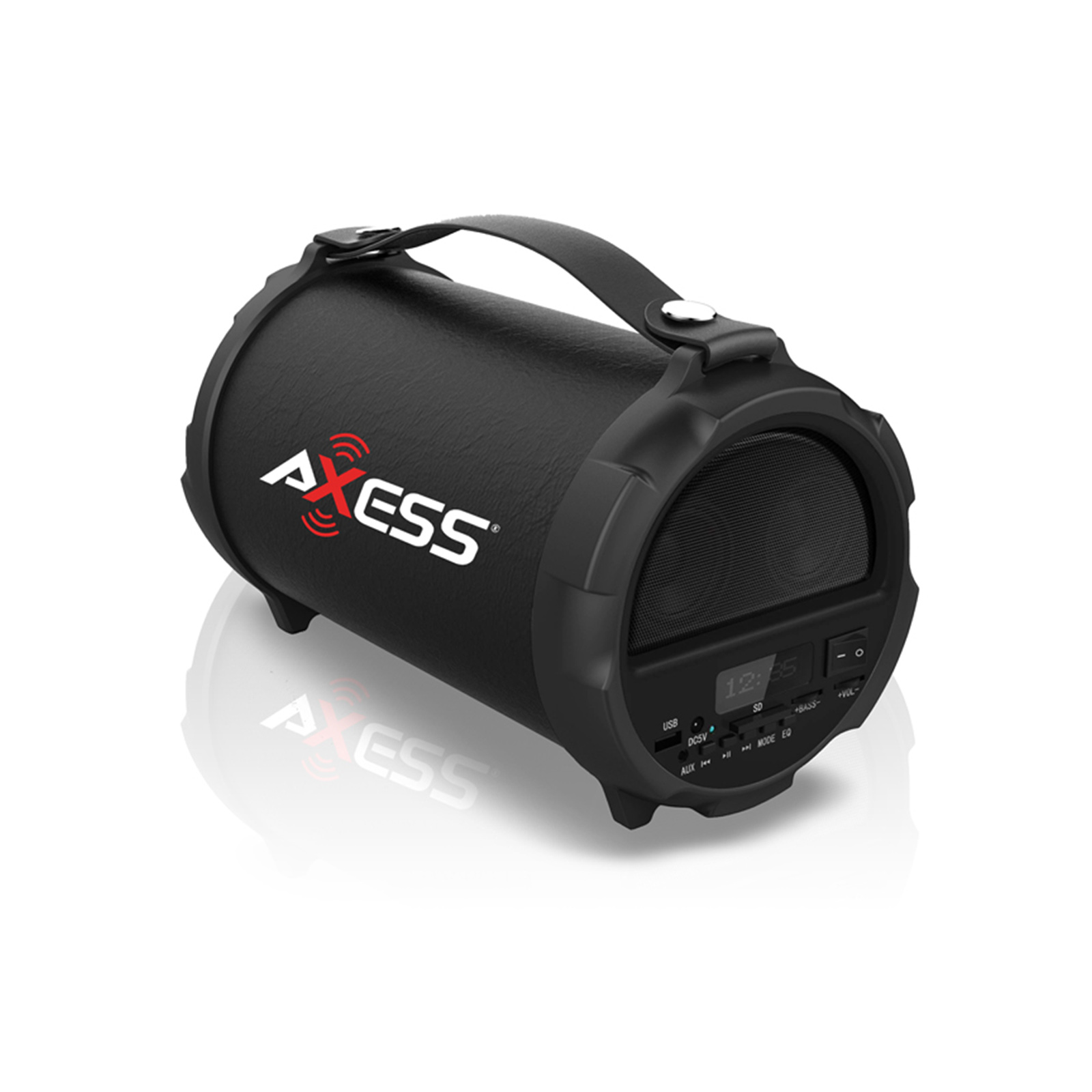 Axess 97096937M IndoorOutdoor HIFI Bluetooth 2.1 Speaker with 4" subwoofer and Vibrationg Disk