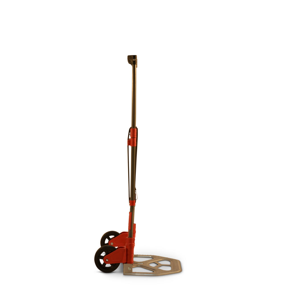 Milwaukee Hand Truck 150 lbs. Fold-Up Hand Truck with 5&#8221; Quiet TPR Wheels
