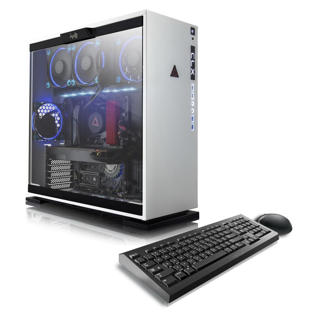 CybertronPC TGASETRXE7800WU CLX SET Gaming PC-AMD Ryzen Threadripper ...