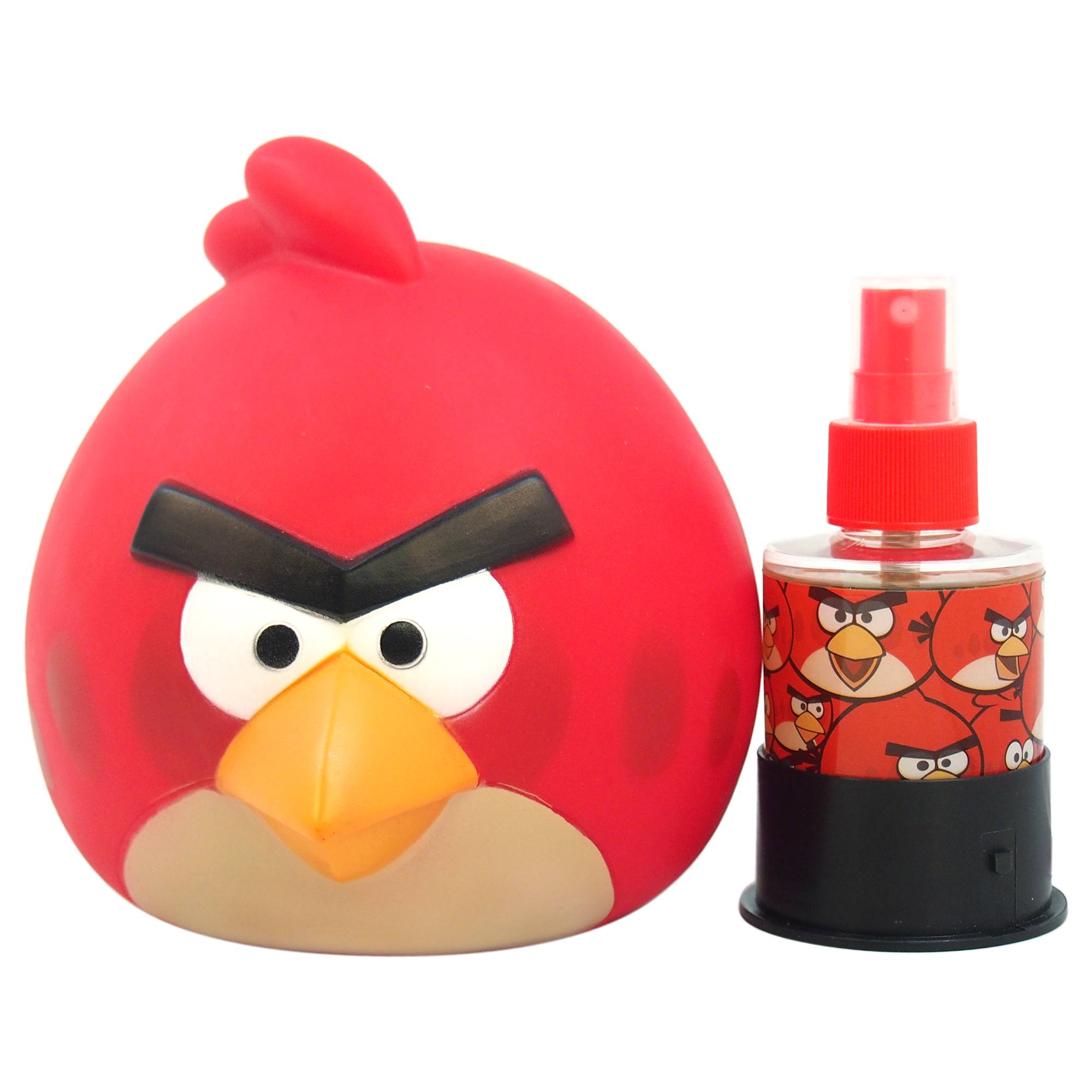 Angry Birds - Red  by Air-Val International for Men - 2 Pc Gift Set 3.4oz Cologne Spray, Money Box