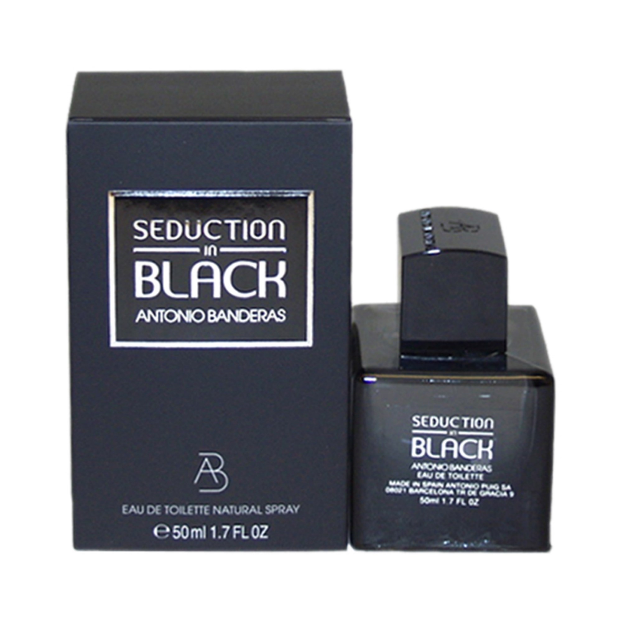 Seduction in Black by Antonio Banderas for Men - 1.7 oz EDT Spray