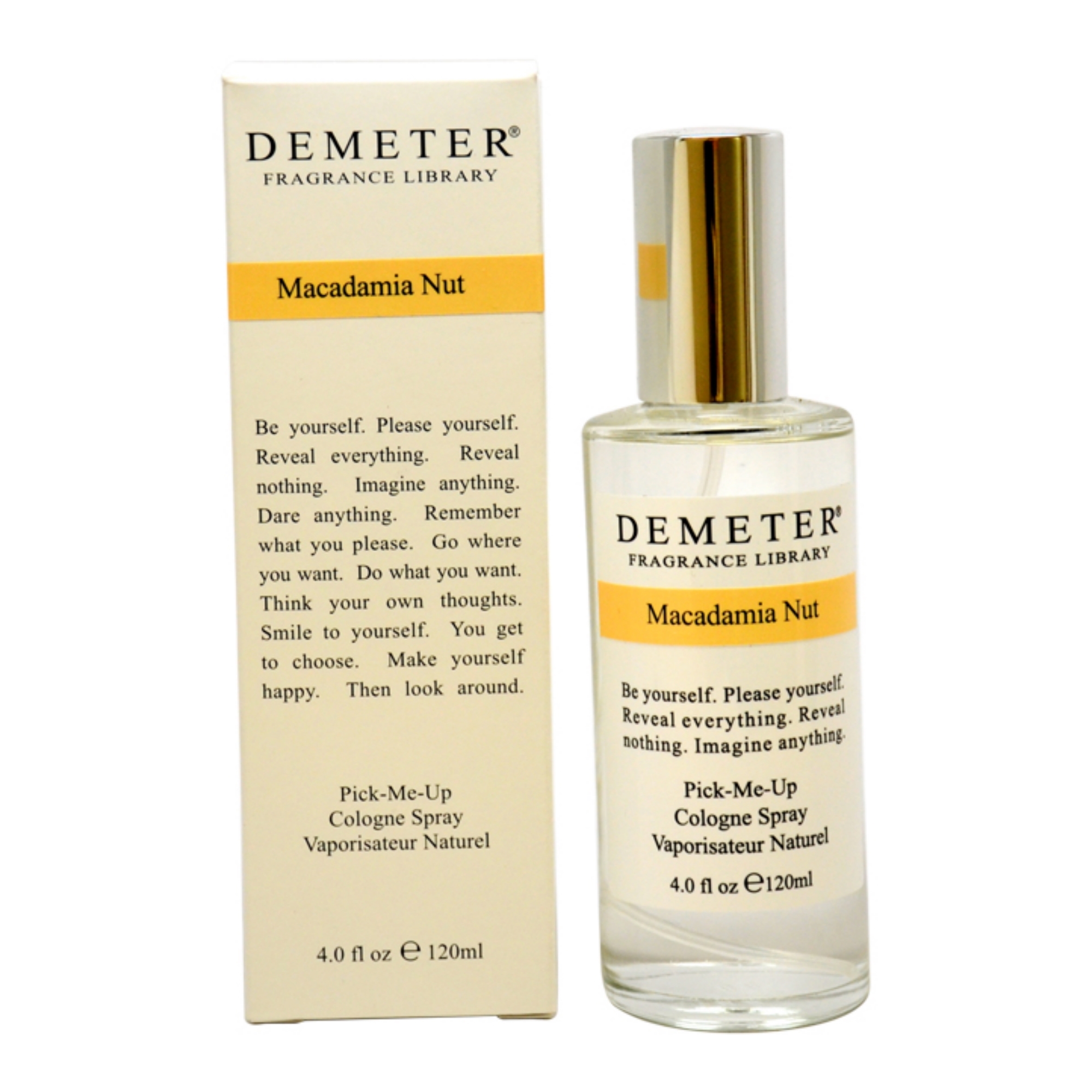 Macadamia Nut by Demeter for Women - 4 oz cologne Spray