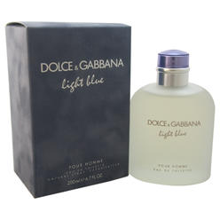 Light Blue Dolce & Gabbana MDGLIGHTBLUE67EDT 6.7 oz Mens Dolce & Gabbana Light Blue Eau De Toilette Spray