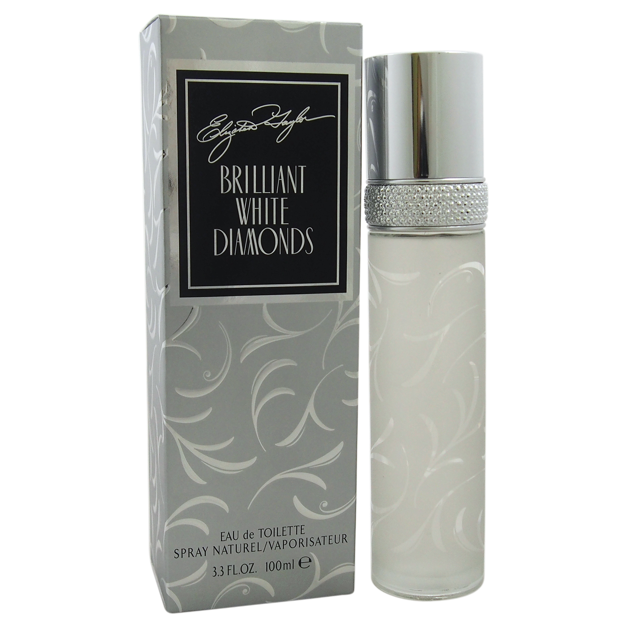 Brilliant White Diamonds by Elizabeth Taylor for Women - 3.3 oz EDT Spray