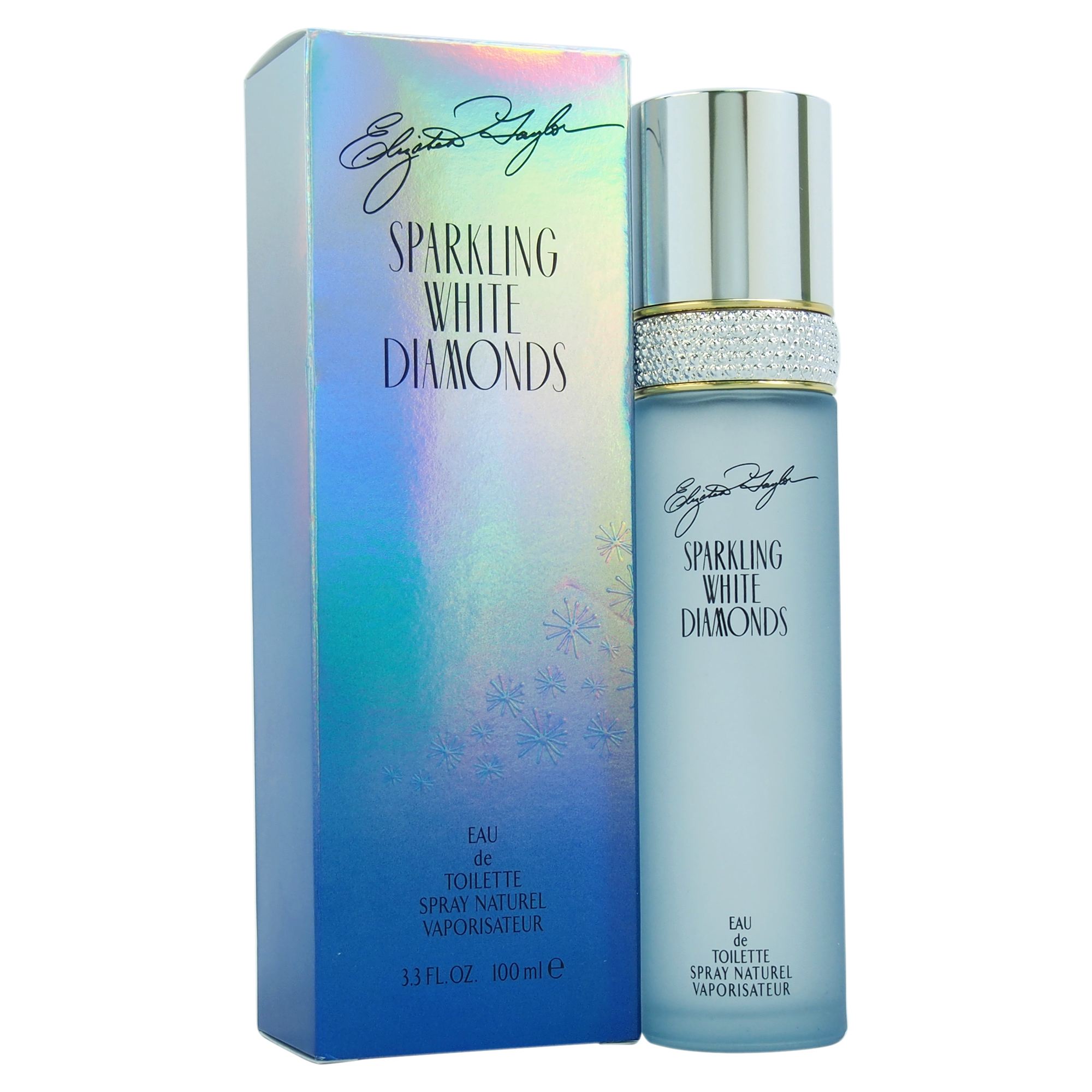 Sparkling White Diamonds by Elizabeth Taylor for Women 3.3 oz EDT Spray