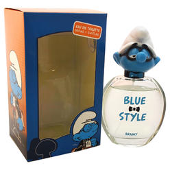 The Smurfs Blue Style Brainy First American Brands - Blue Style Brainy for Kids - 3.4 oz EDT Spray