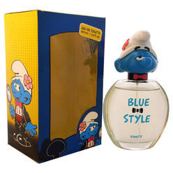 The Smurfs Blue Style Vanity First American Brands - Blue Style Vanity for Kids - 3.4 oz EDT Spray