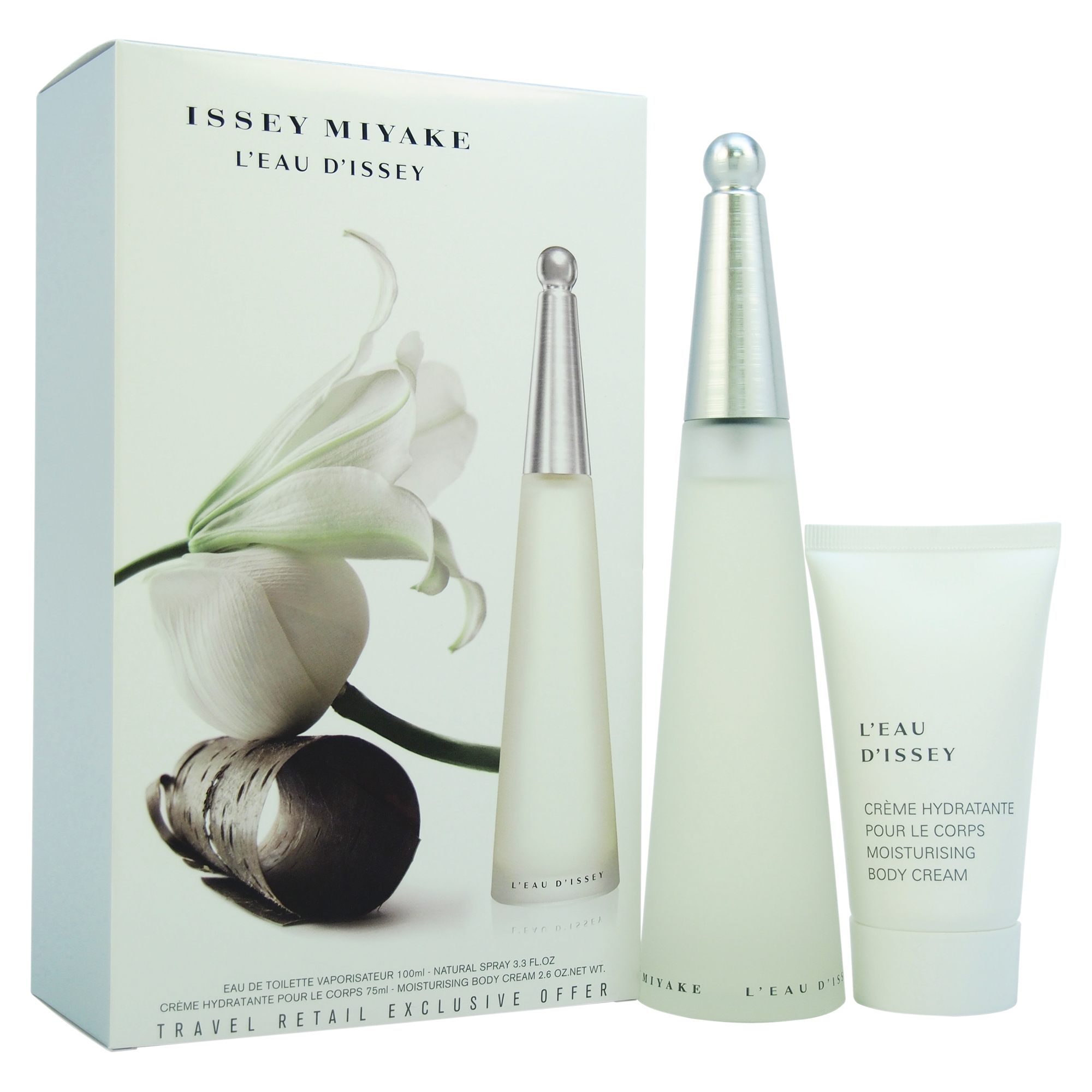 Issey miyake by  for Women - 2 Pc Gift Set 3.3oz EDT Spray, 2.5oz Moisturizing Body Cream
