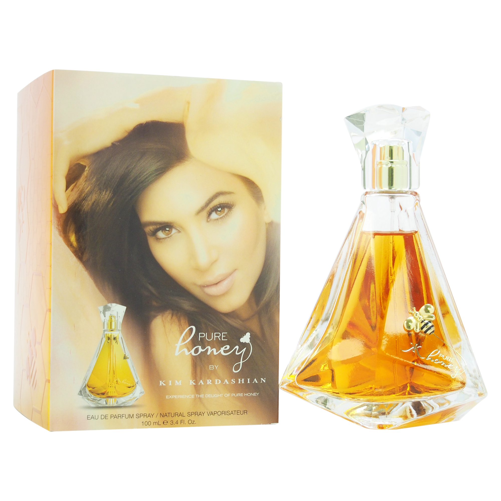 Pure Honey by Kim Kardashian for Women - 3.4 oz EDP Spray