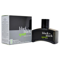 Black Is Black Sport nuparfums Black Is Black Sport by Nuparfums for Men - 3.4 oz EDT Spray