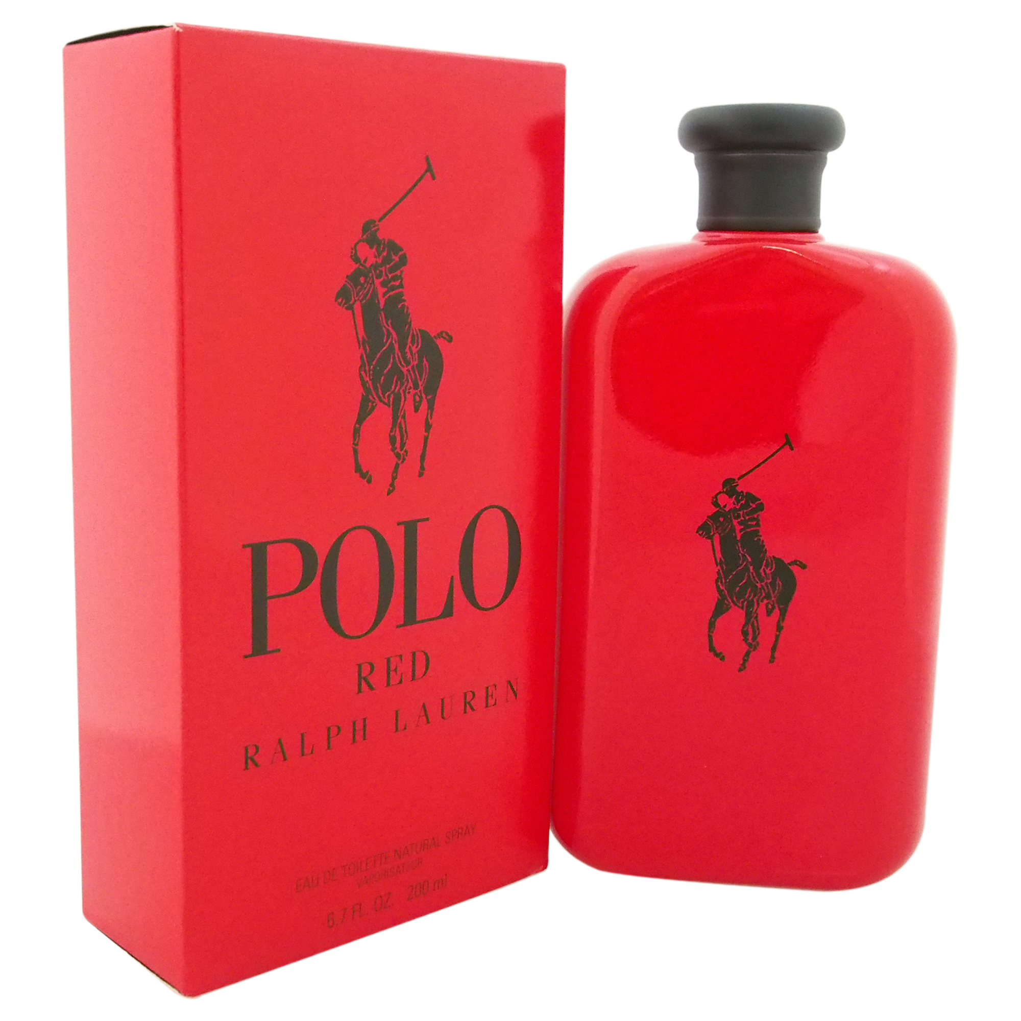 POLO RED by Ralph Lauren for Men - 6.7 oz EDT Spray