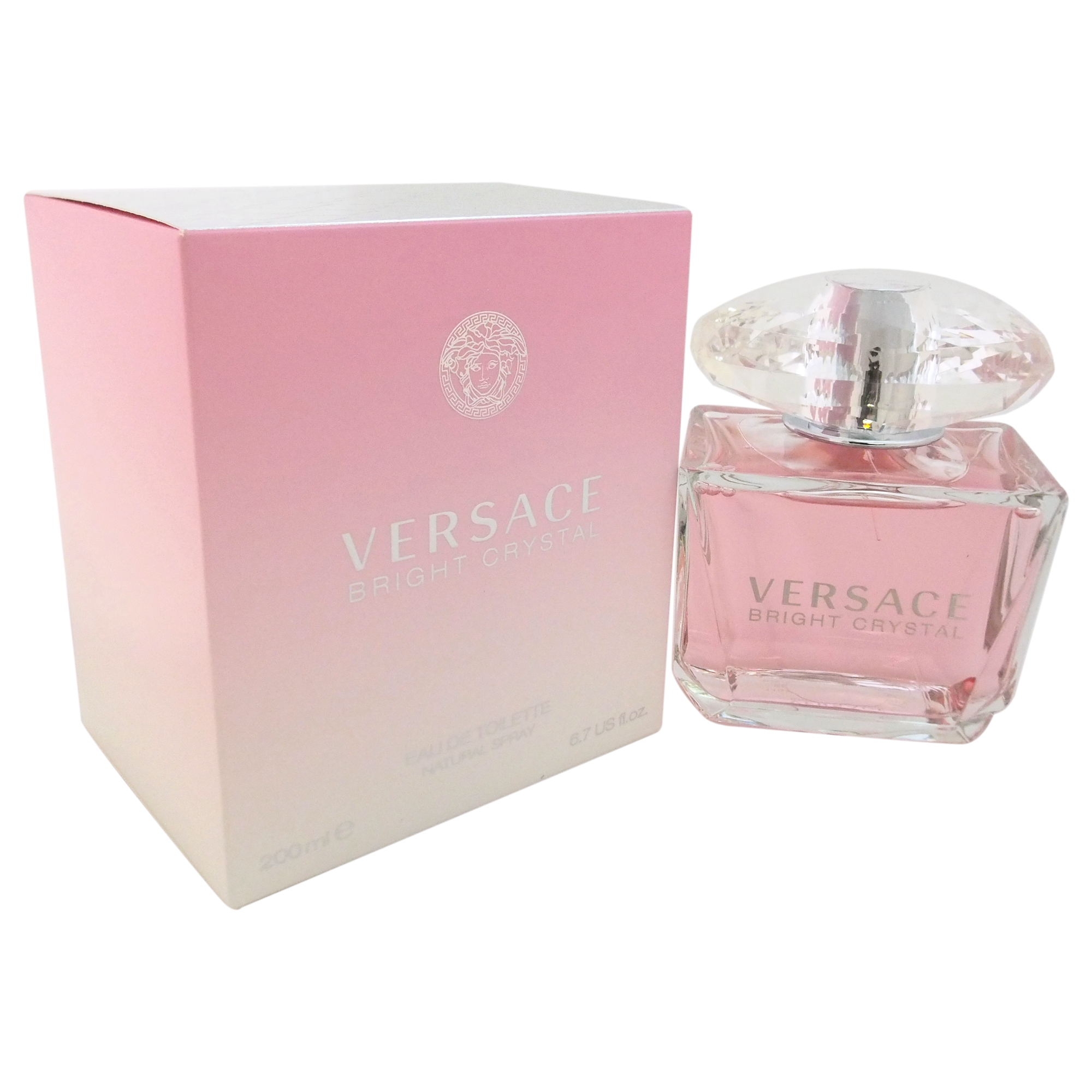 Versace Bright Crystal by  for Women - 6.7 oz EDT Spray