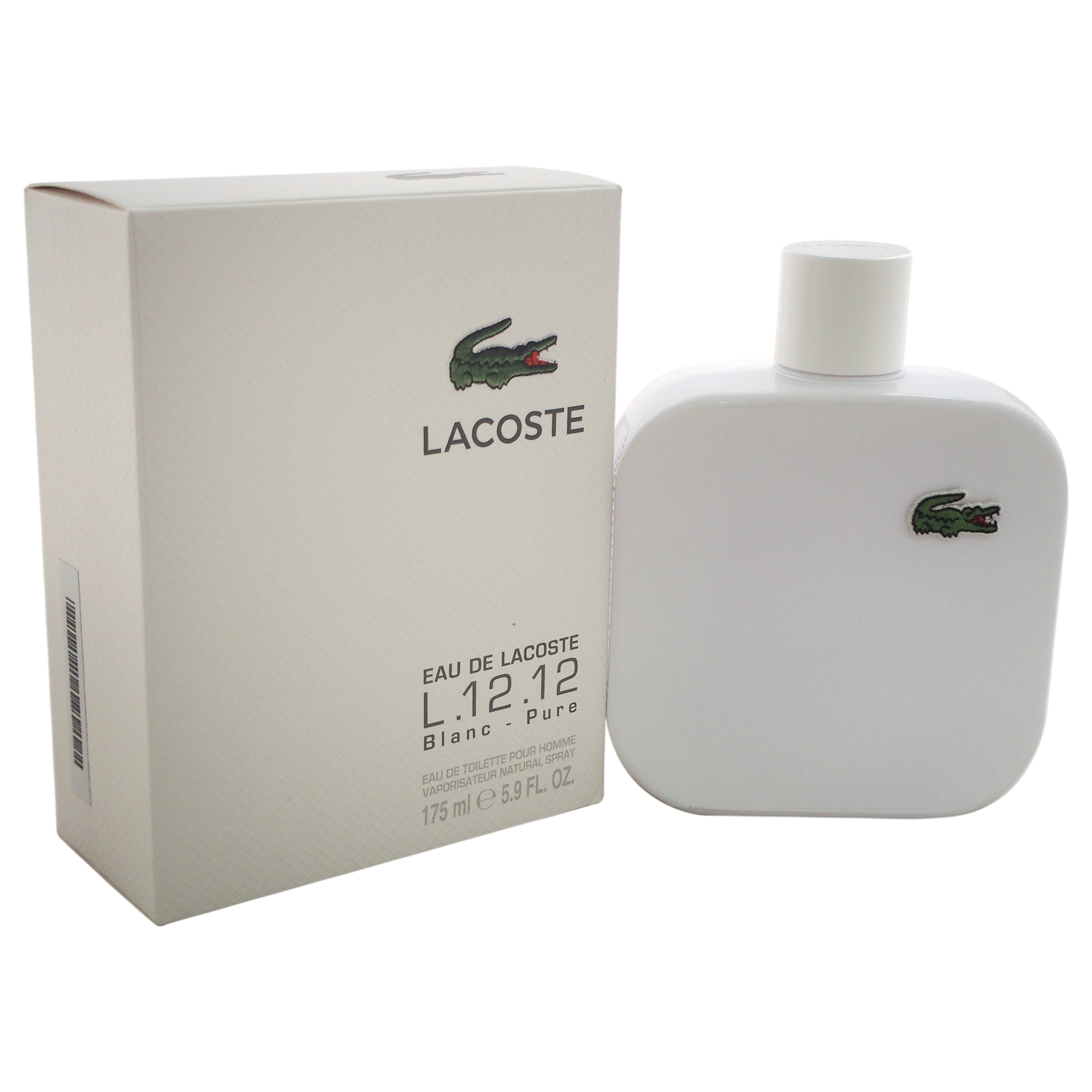 Lacoste Eau De  L.12.12 Blanc by  for Men - 5.9 oz EDT Spray