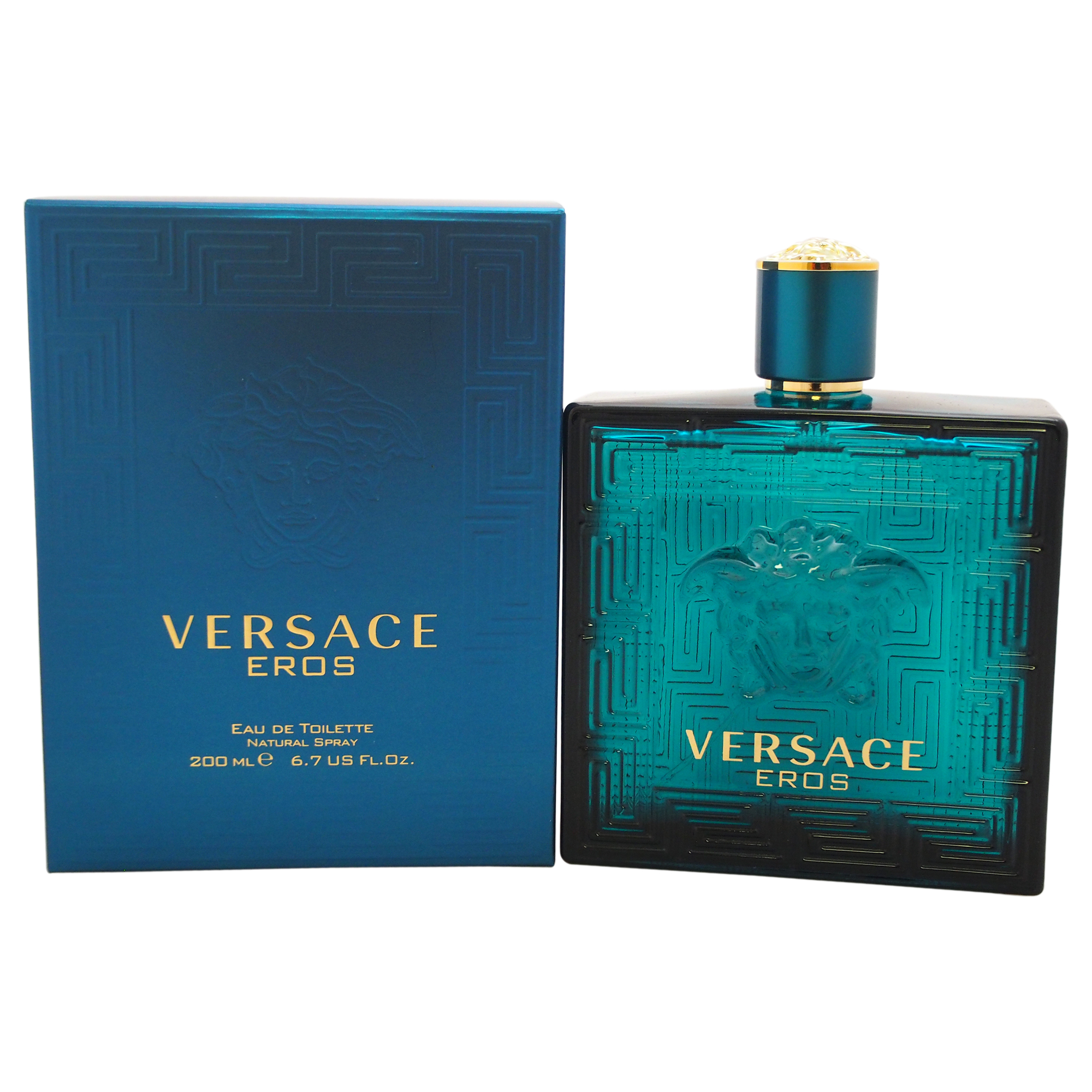 Versace Eros by  for Men - 6.7 oz EDT Spray