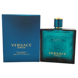 Versace Eros by Versace for Men Eau de Toilette Spray 6.7 oz