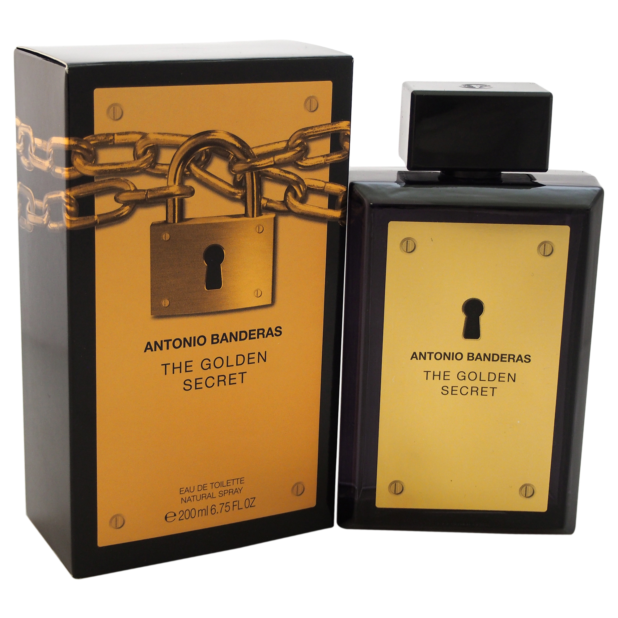 The Golden Secret by Antonio Banderas for Men - 6.75 oz EDT Spray