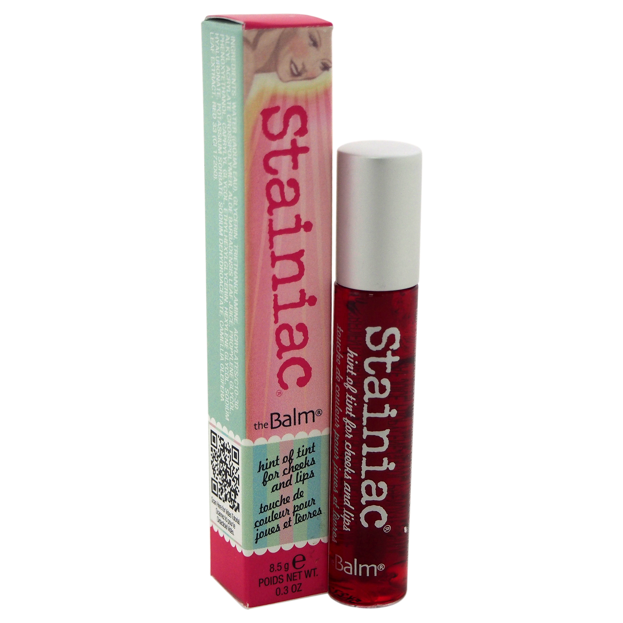 The Balm Stainiac Lip Cheek Stain Beauty Queen By For Women 0 3 Oz Lip Gloss