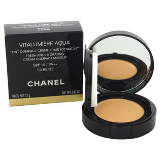 Chanel Vitalumiere Aqua Fresh And Hydrating Cream Compact Makeup Spf