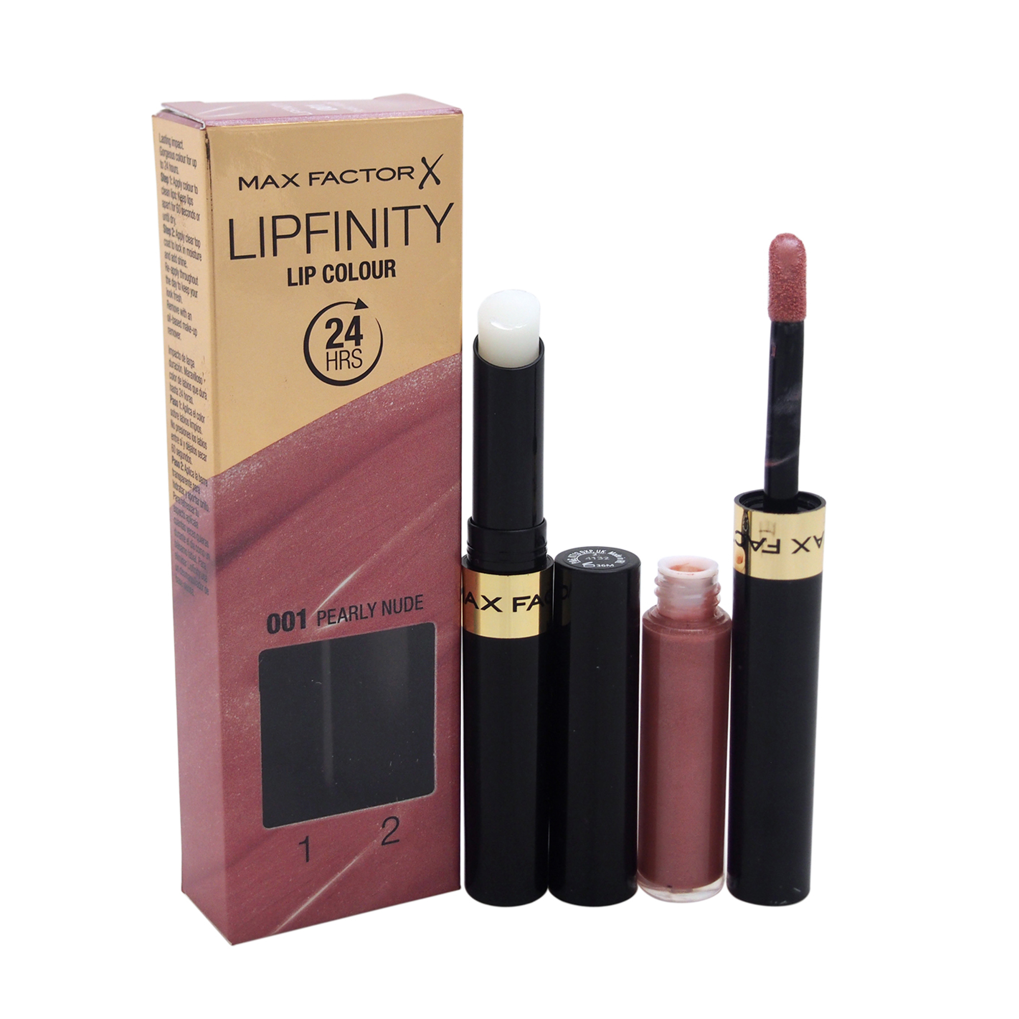 Max Factor Lipfinity - # 001 Pearly Nude by  for Women - 4.2 g Lip Stick