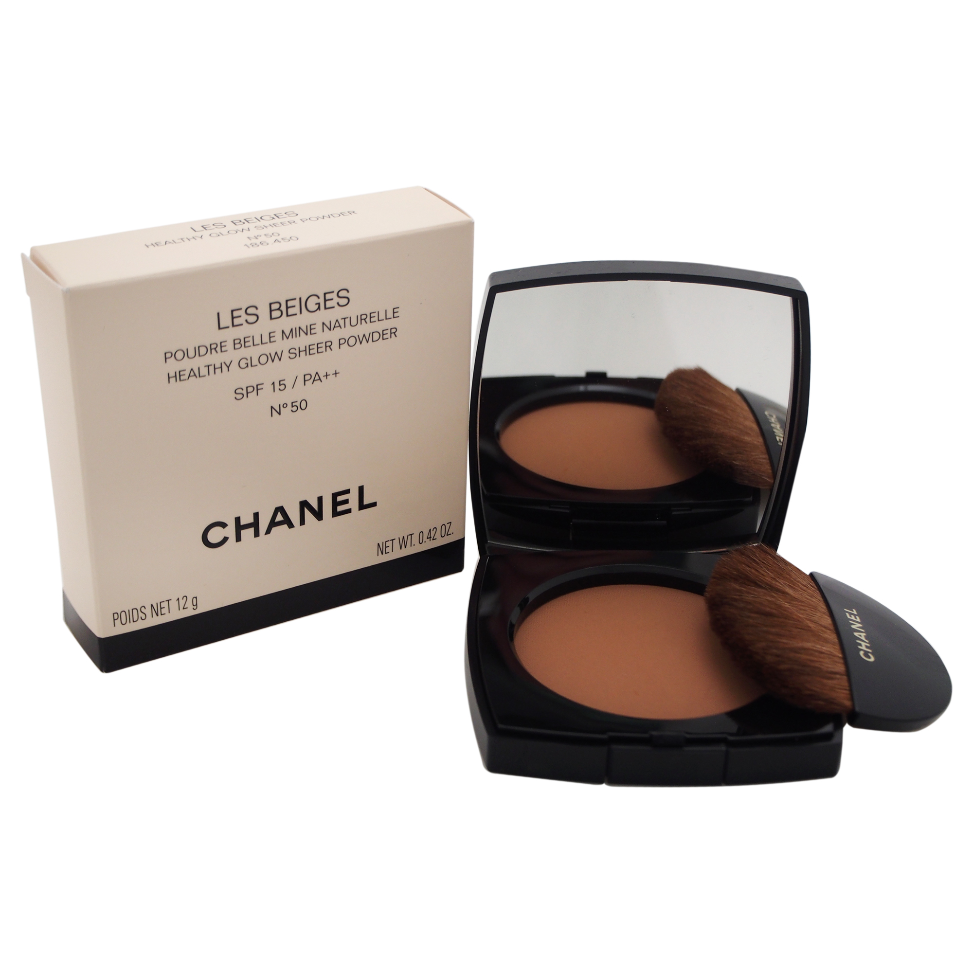 Chanel Les Beiges Healthy Glow Sheer Colour SPF 15 No. 50 by for Women -  0.4 oz Powder