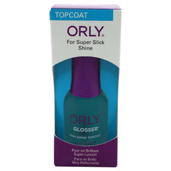 Orly Top Nail Coat, Glosser, 0.6 Ounce