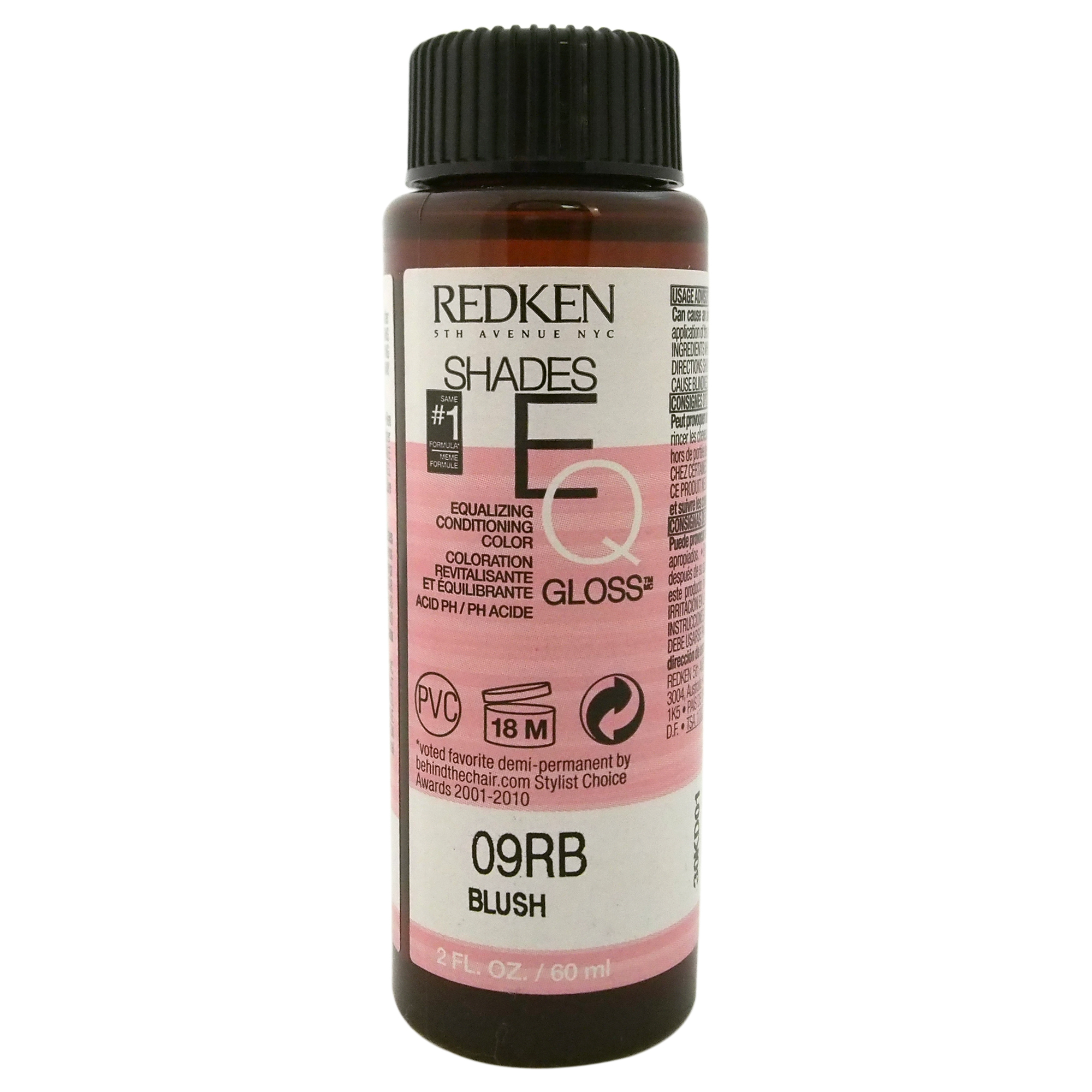 Redken Shades EQ Color Gloss 09RB - Blush by  for Women - 2 oz Hair Color