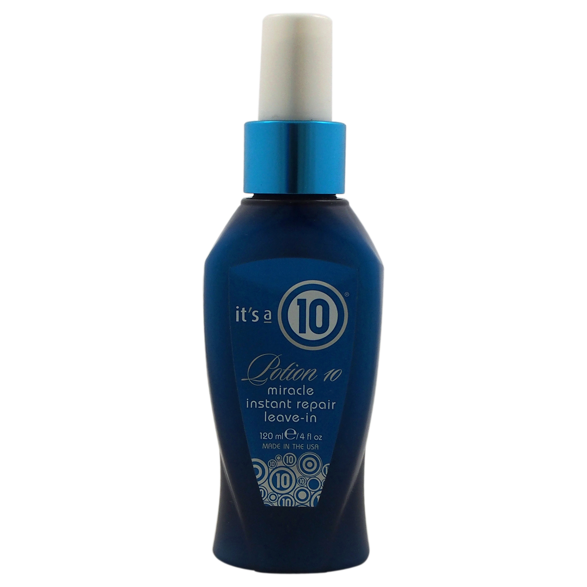 Its a 10 Potion 10 Miracle Instant Repair Leave-In Treatment by  for Unisex - 4 oz Treatment