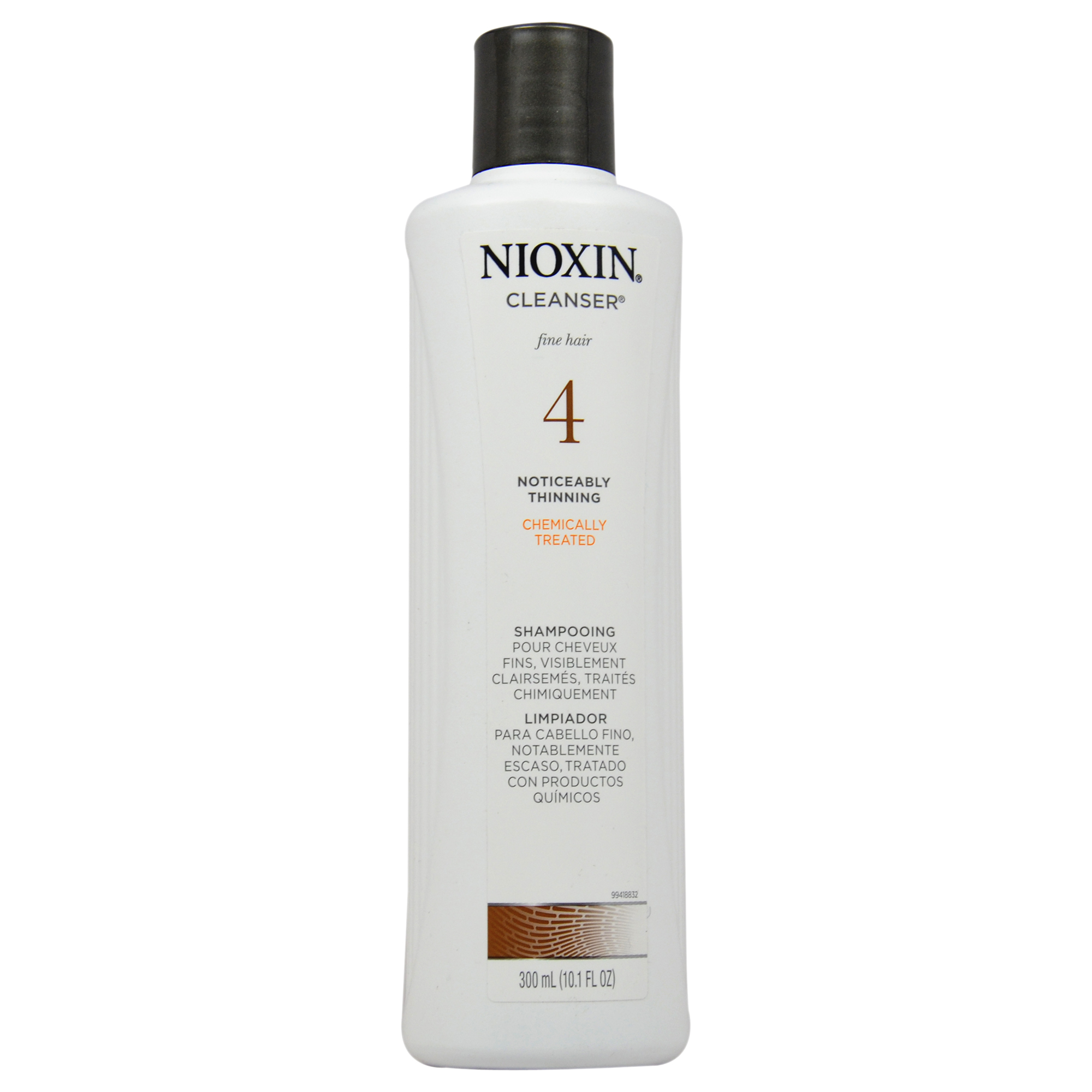 Nioxin System 4 Cleanser For Fine Hair Noticeably Thinning Chemically Treated