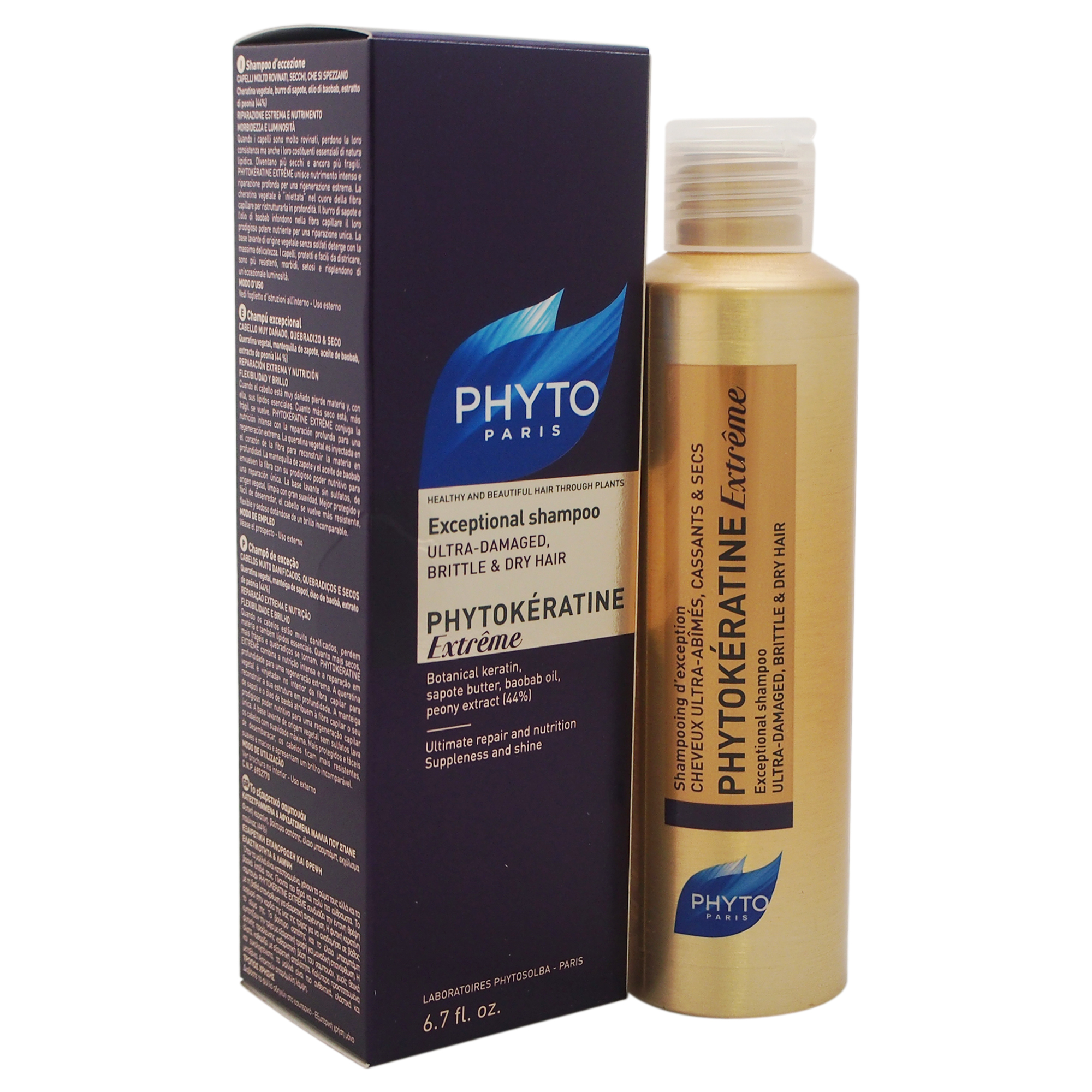 Phyto keratine Extreme Exceptional Shampoo