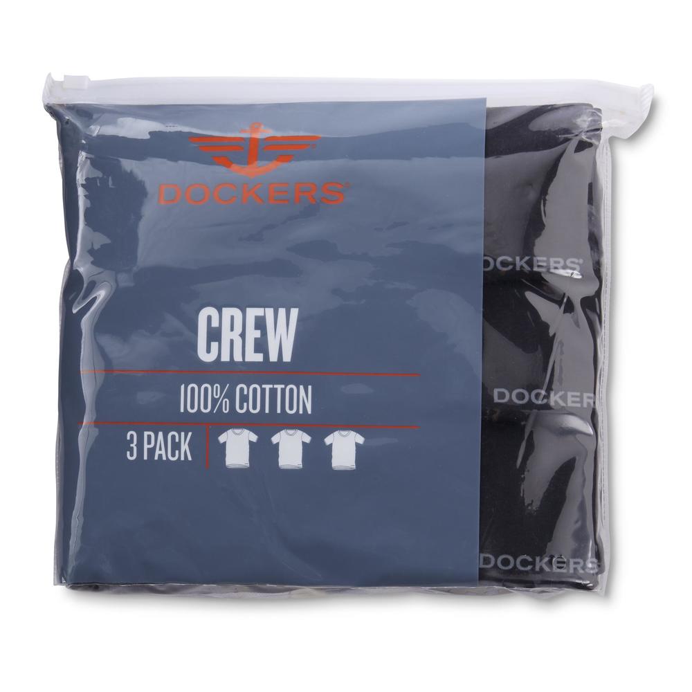 Dockers Men's 3-Pack Crew Neck T-Shirts