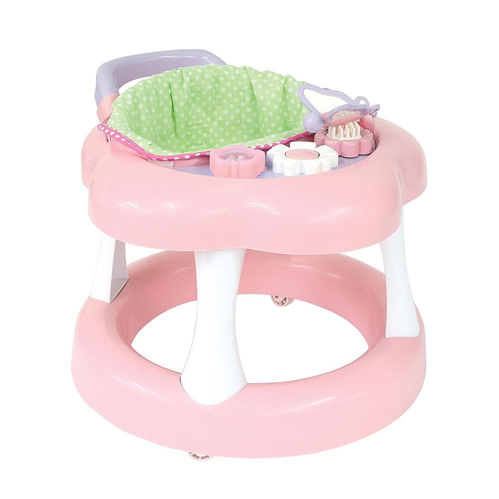 JC Toys For Keeps! Baby Doll Walker with play accessory for dolls up to 16"