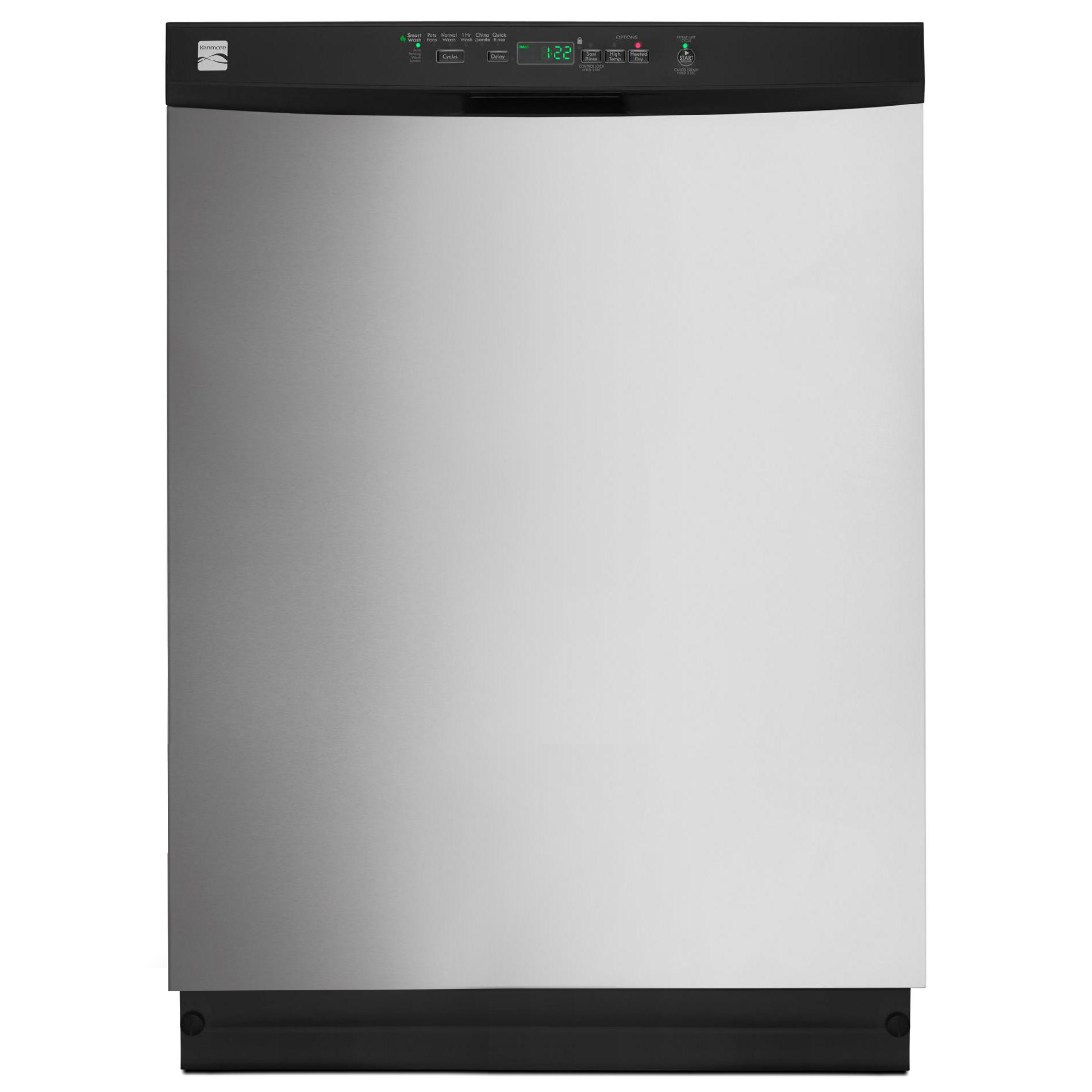 kenmore black stainless dishwasher