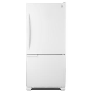 Kenmore 19 Cu Ft Bottom Freezer Refrigerator White American Freight Sears Outlet