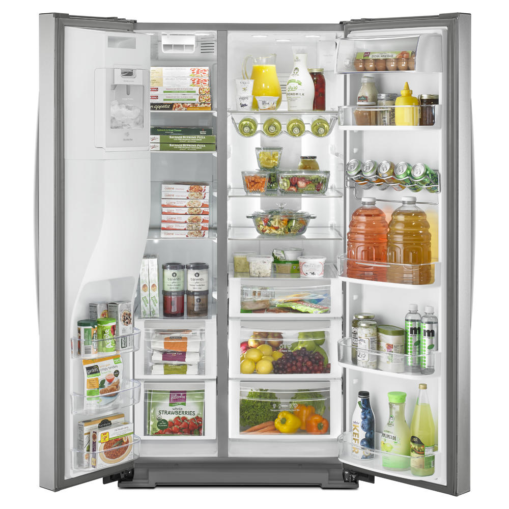 Kenmore Elite 51773 28 cu. ft. SidebySide Refrigerator Stainless Steel