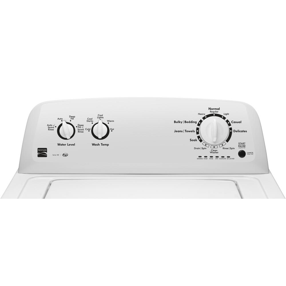 Kenmore 20232 3.5 cu. ft. TopLoad Washer w/Porcelain Basket White