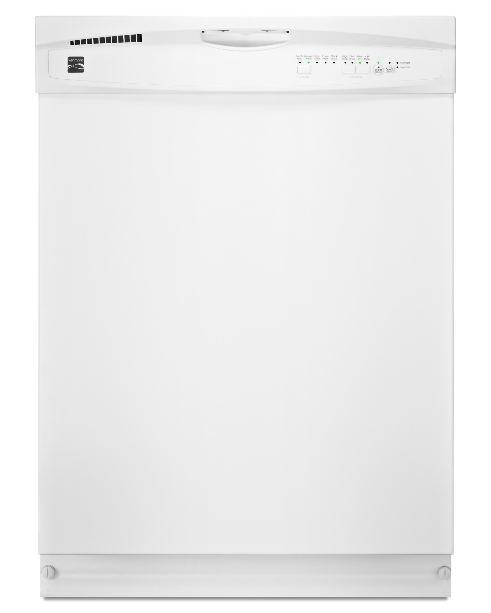 Kenmore 14422 24" Built-In Dishwasher - White
