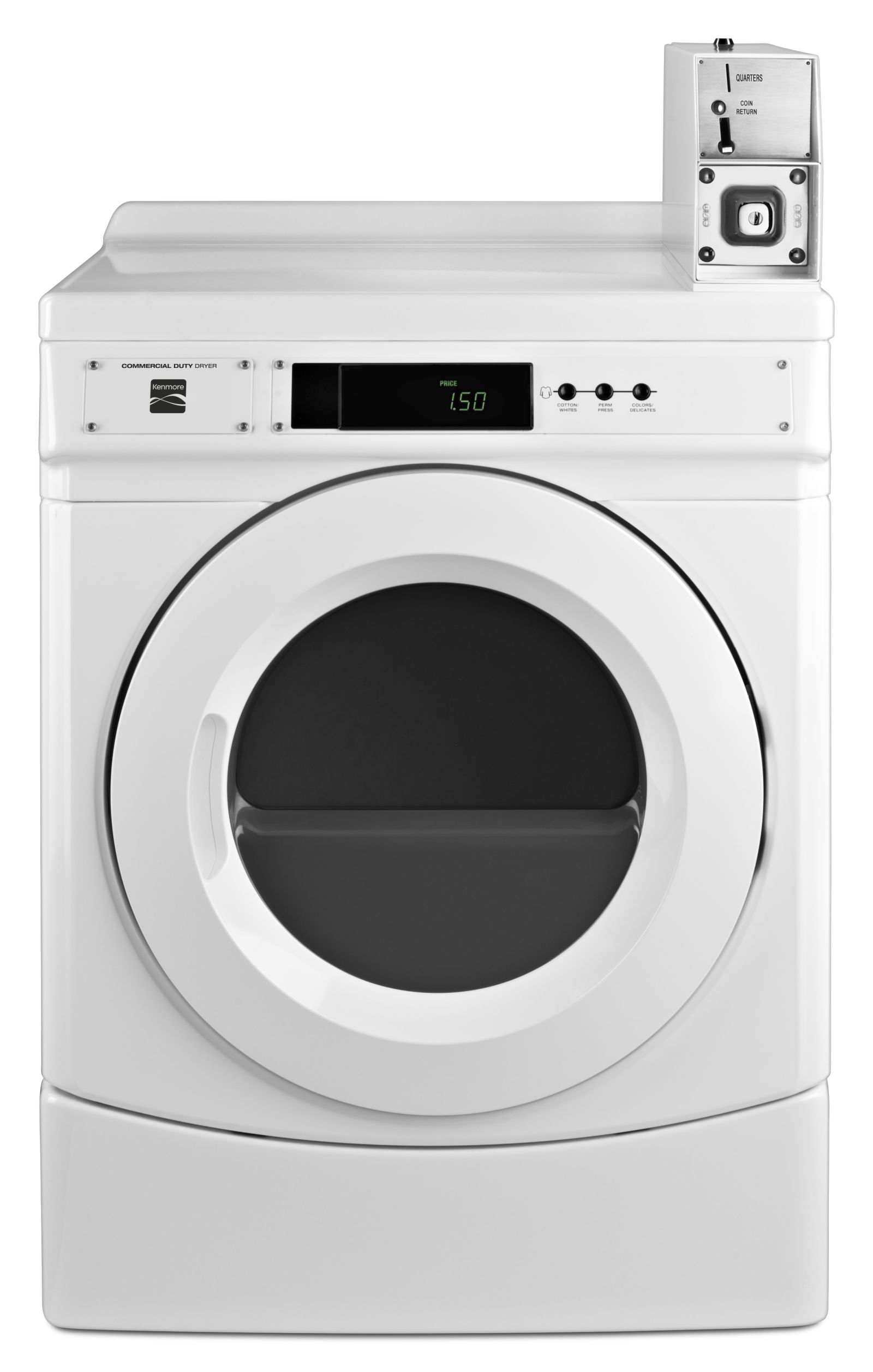 Kenmore 81952 6.7 cu. ft. Coin-Operated Commercial Electric Dryer - White