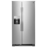Kenmore 50045 25 cu. ft. Side-by-Side Fingerprint Resistant Refrigerator with Ice & Water Dispenser