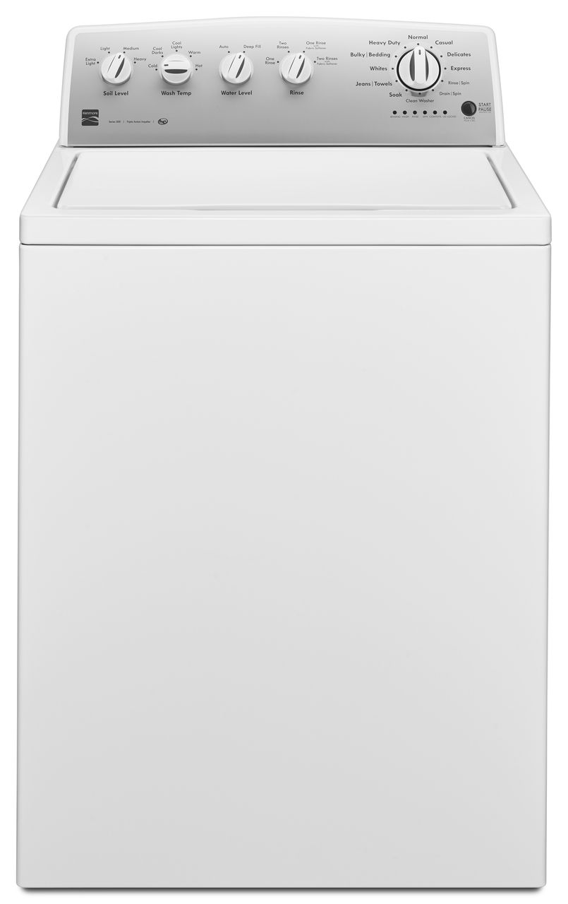 Kenmore 25122 3 9 Cu Ft Top Load Washer White
