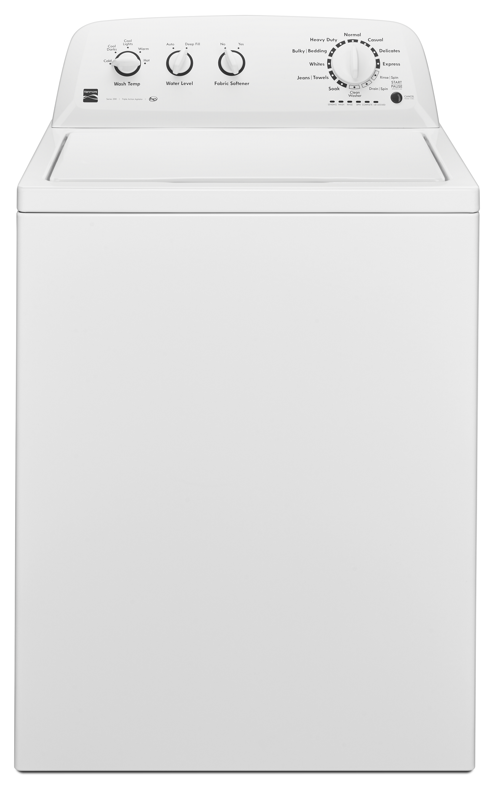 Kenmore 20362 3 8 Cu Ft Top Load Washer W Stainless Steel Basket White