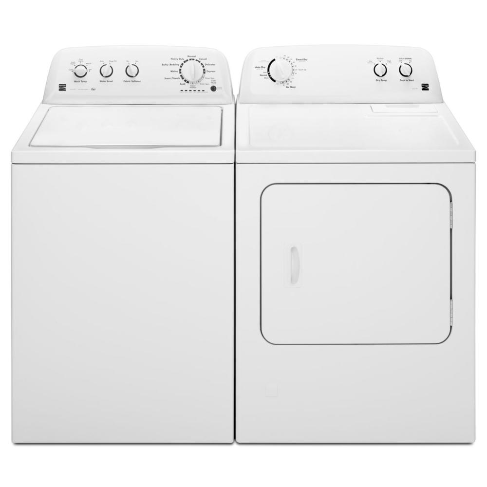 Kenmore 20362 3.8 cu. ft. Top-Load Washer w/Stainless Steel Basket - White