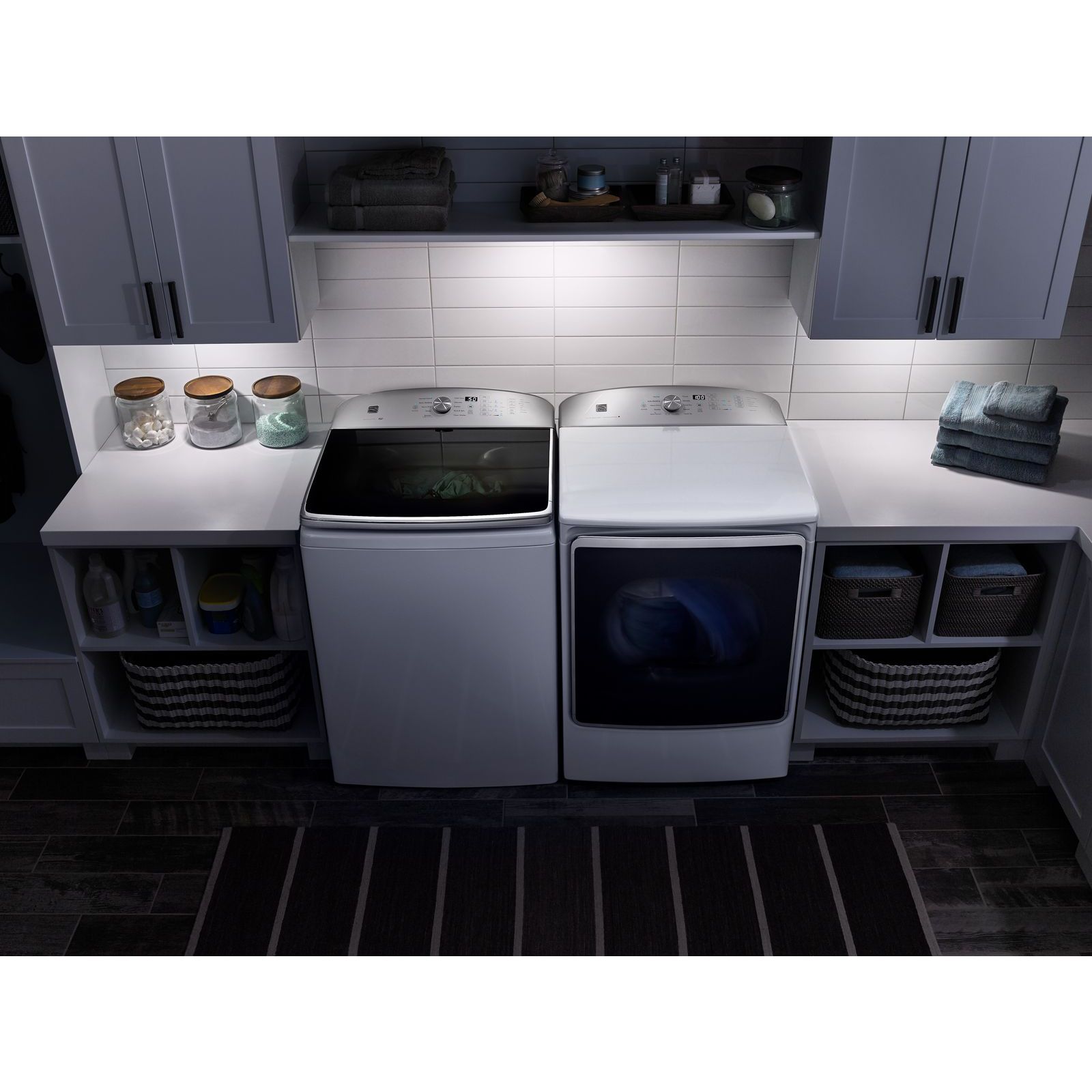 Thumbnail for Kenmore Elite 61632   9.2 cu. ft. Electric Dryer with SmartDry Ultra  White