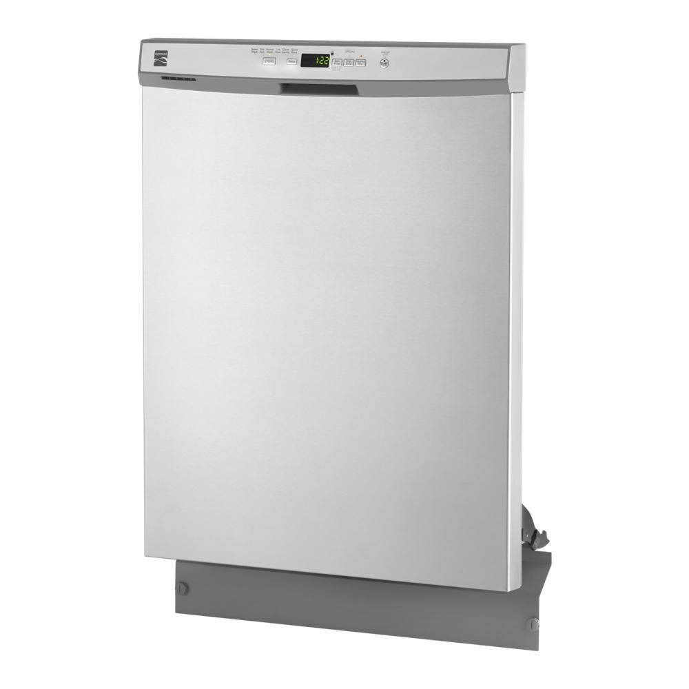 Kenmore 13090 24" Built-In Dishwasher w/ One Hour Wash Cycle - Stainless Steel