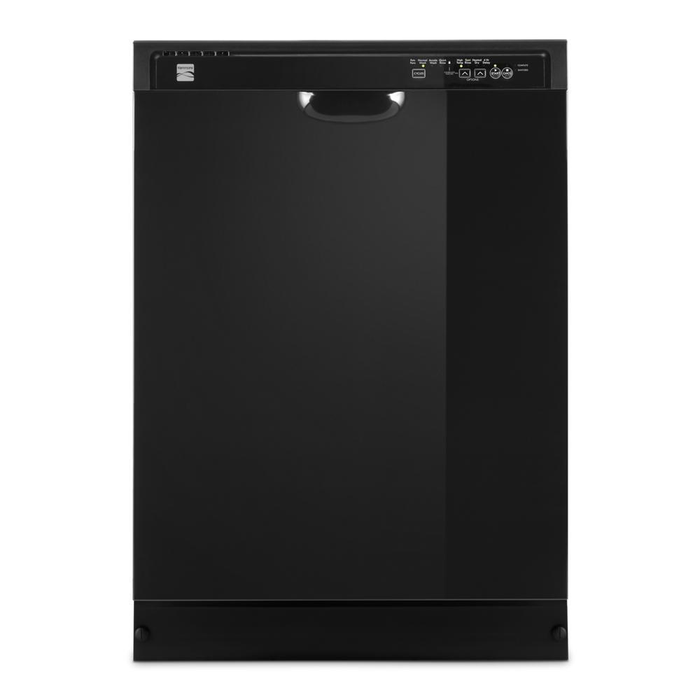 Kenmore 14509 24" BuiltIn Dishwasher with Heated Dry Black