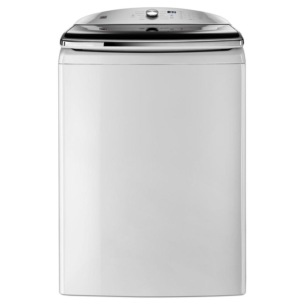 Kenmore Elite 31642 6.2 cu. ft. Top Load Washer w/ Steam & Triple Action Impeller - White