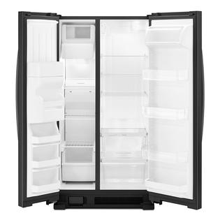 Kenmore 50049 25 cu. ft. Side-by-Side Refrigerator with Ice & Water Dispenser - Black